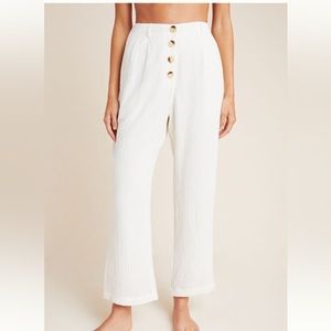 Anthropologie white pants